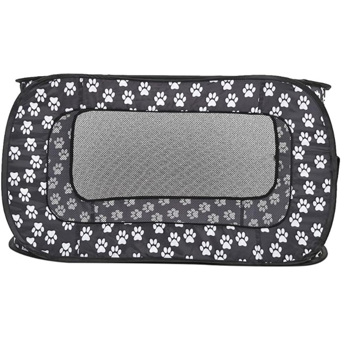 Переносне ліжко для домашніх тварин YPREWY: складана переноска для собак та котів, для маленьких собак та цуценят, прямокутна модель, з двома блискавками