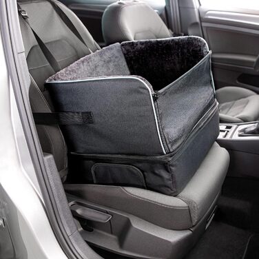 Автокрісло Trixie 1322 для собак, чорне, 45x38x37 см