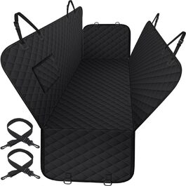 Автомобільний чохол на сидіння для собак, XL, чорний, водовідштовхуючий, антиковзаючий, 600D, для SUV, позашляховиків та вантажівок