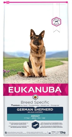 Сухий корм Eukanuba Adult для німецьких вівчарок, 12 кг