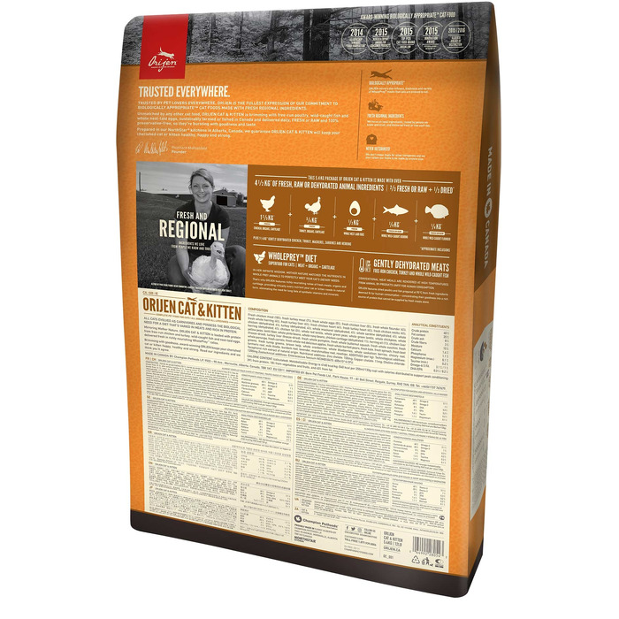 Сухий корм для котів ORIJEN Original, 5,4 кг