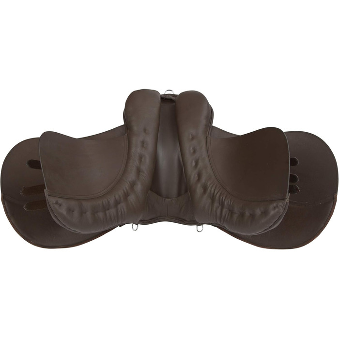Сідло Covalliero Sattelset для Haflinger, коричневе, 17,5 дюймів: комфорт та хороша посадка