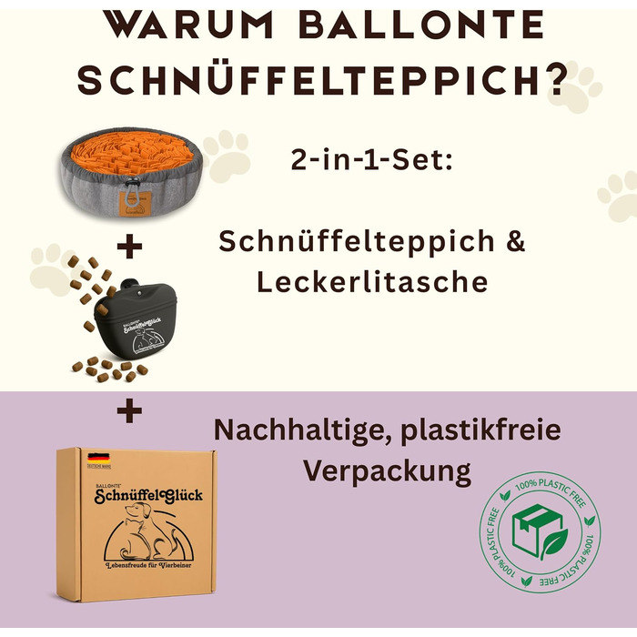 Килимок-нірка для собак: інтелектуальна іграшка та засіб для зайнятості, миючий, нековзний, регульований розмір. Іграшка для собак з мішечком для ласощів та екологічною упаковкою