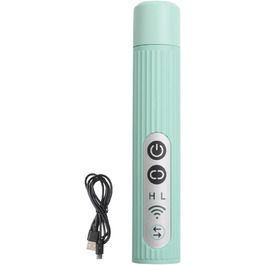 Шліфувальник для собачих кігтів | 3-ступеневий акумуляторний портативний шліфувальник з LED | Компактний шліфувальник для кігтів - для дорослих, сім'ї, друзів, жінок та чоловіків (зелений)