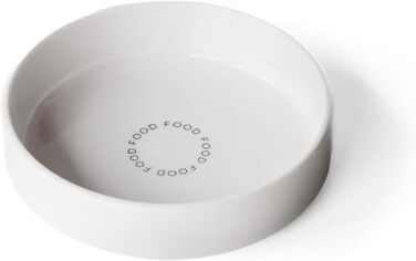 Керамічна годівниця для котів Minty&Marla® Food | Біла, преміум-якість