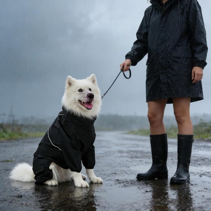 Зимовий теплий одяг для собак - вітронепроникний та дихаючий сніговий костюм | Комплект на всі тіло для собак, для прогулянок в снігу на Різдво та активного відпочинку на природі (одиничний атрибут, 2XL)