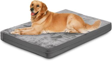 Ортопедичний лежак для собак Grosse Hundesofa: м'який та зручний, еліптичний, водонепроникний, антиковзкий, стійкий до укусів, лежанка для собак, подарунок для любителів тварин (XL-88)