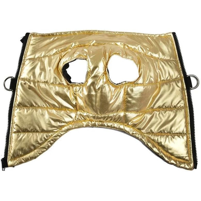 Водонепроникна вітрозахисна куртка для собак - тепла жилетка для хаскі, мопса, лабрадора, чихуахуа, французького бульдога - червона, розмір L