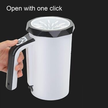 Автоматичний мийка лап для собак, портативна, розділена, ручна, перезаряджувана. Підходить для середніх та великих собак