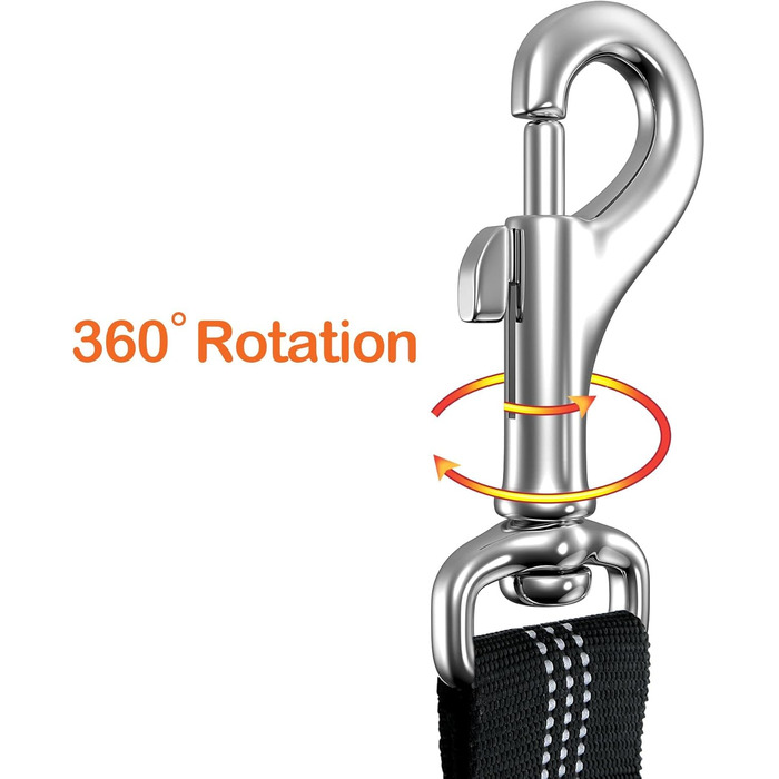 Набір з 2 шт. авторемнів безпеки для собак - регульований кріплення для тварин на голову авто - міцний, еластичний, довговічний, сірий