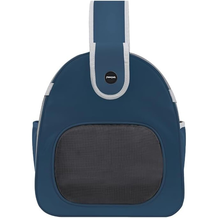 SOLAPOLLO переноска для тварин через плече, сумка-переноска для маленьких тварин до 9 кг, підходить для цуценят та кошенят, для прогулянок, подорожей та кемпінгу (темно-синій)