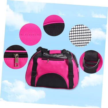 Тойзфренді: М'яка дихаюча переноска для собак з сітчастими віконцями, стійка до подряпин, з регульованими, м'якими ременями для подорожей, кемпінгу та прогулянок з маленькими тваринами, зелена