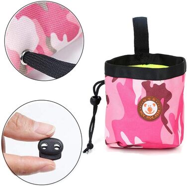 Набір для прогулянок з собакою: сумка-органайзер з диспенсером для пакетів, іграшка та корм для подорожей