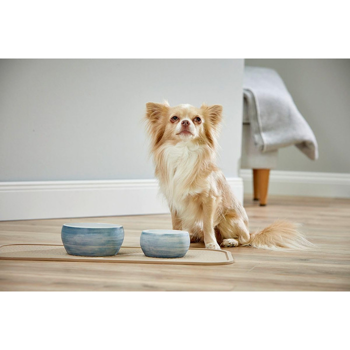 Миска для собак Wolters Diner Stone XL, 2.0 л, блакитна