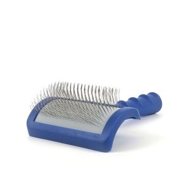 Щітка для грумінгу собак та котів Show Tech Tuff On Tangles Slicker Lange Stiftbürste - для довгої шерсті, ергономічна, покращує здоров'я та зовнішній вигляд шерсті