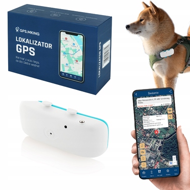 GPS-локатор для собак, котів та інших тварин без абонплати, відстеження через додаток MK032