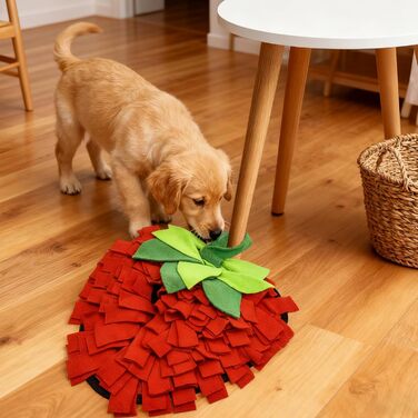 Килимок для собак середнього розміру, 45 x 35 см - інтерактивна іграшка-головоломка для собак, стимуляція розумової діяльності