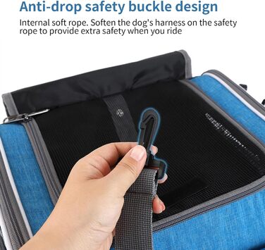 Велосипедний кошик для собак – зручний рюкзак-переноска для прогулянок та подорожей