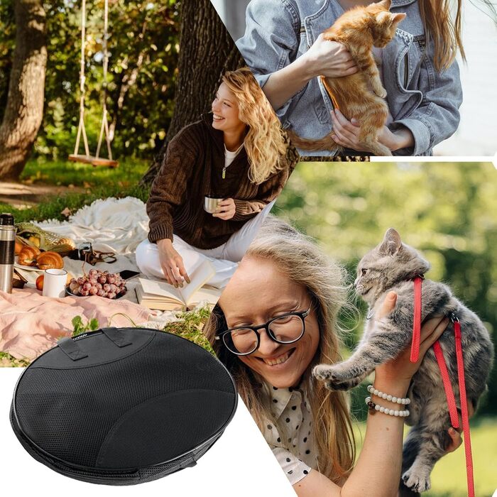 Транспортна сумка для кота | Сітчаста переноска для тварин - Легка дихаюча сумка для котів, кошенят та маленьких собак, для подорожей, активного відпочинку та перенесення