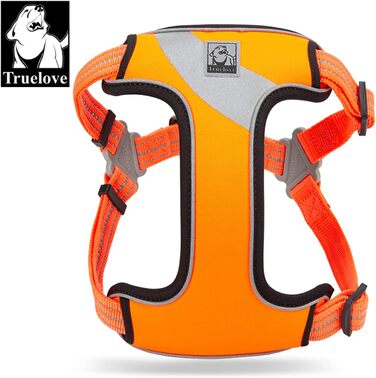 Світловідбиваючий нашийник для собак Truelove TLH5991, S, Orange