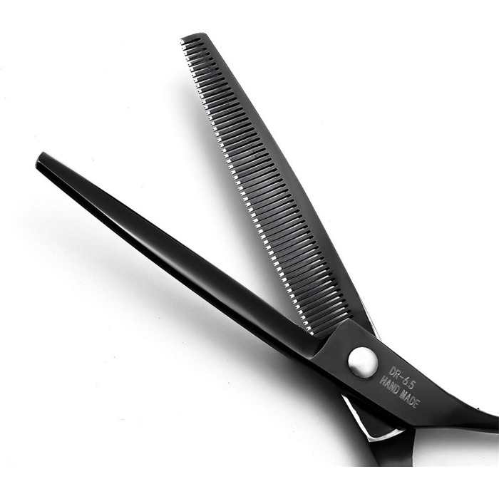 Професійна витончувальна ножиця для грумінгу тварин 6,5 дюймів, нержавіюча сталь, фіолетовий/чорний