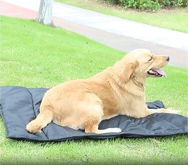Водонепроникний килимок для собак на вулицю, ковдра для собак у подорож, миється, антистатичний, гігієнічний, складаний, великий килимок для тварин 120x70 см
