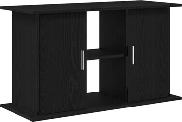 Тумба для акваріума vidaXL 101x41x58 см, ДСП, чорний дуб, стійка шафа для акваріума