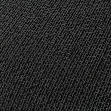Когтеточка для котів CanadianCat Orbit 2.0 Black Edition, картон, 84×24×23 см, чорна лежанка
