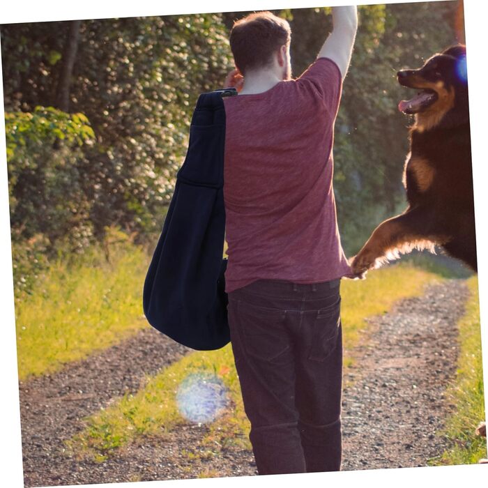 Сумка-переноска для собак BESPORTBLE: зручна та дихаюча переноска для маленьких собак та цуценят, ідеальна для подорожей та носіння на плечі