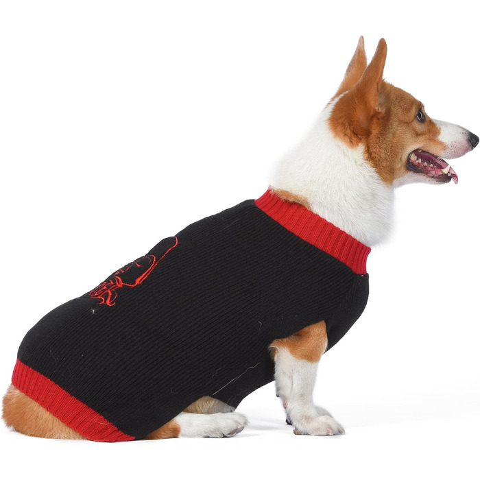 Пуловер для собак Star Wars Darth Vader, розмір M, чорний. Костюм для домашніх тварин, подарунок для шанувальників Зоряних Війн