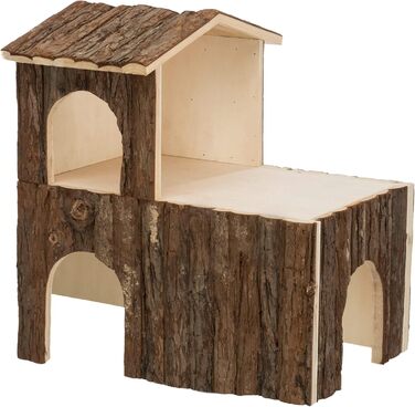 Будиночок для тварин Trixie Letti Natural Living Casita, 45×45×25 см, натуральне дерево