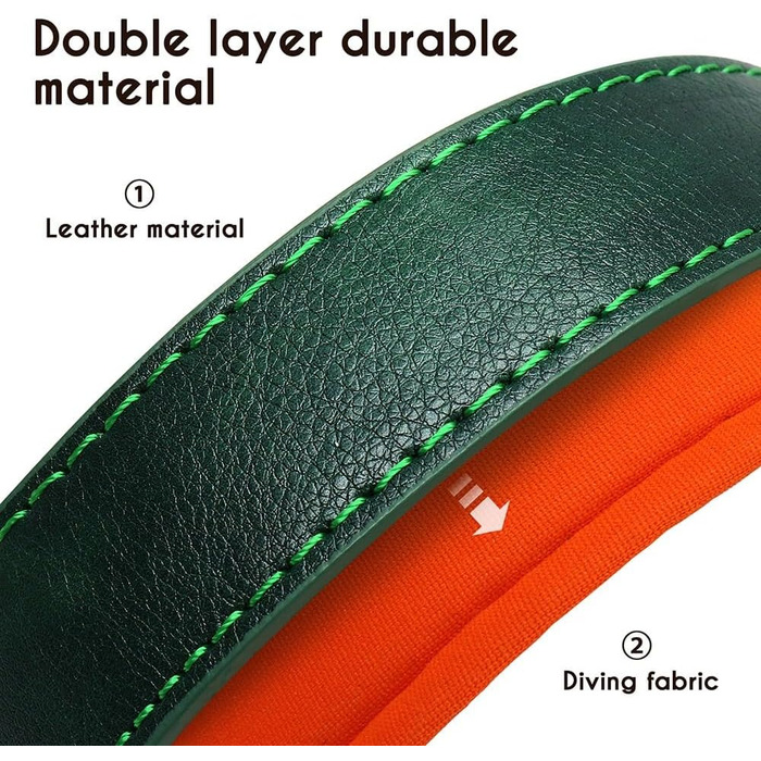 Шкіряний ошийник для собак та котів з глибокою гравіюванням, персоналізований, для малих, середніх та великих порід