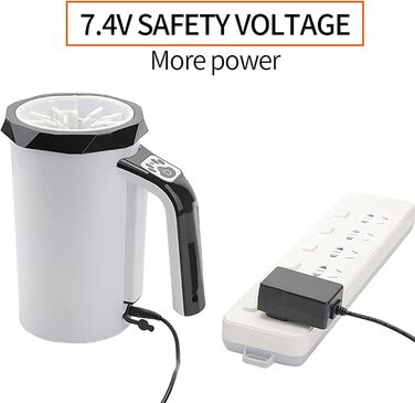 Електричний очищувач лап для собак PJDDP: силіконовий скребок для лап з рушником, портативний для великих і середніх собак, синій