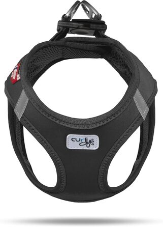 Шарнірний жилет-нагрудник Softshell чорного кольору, розмір 3XS