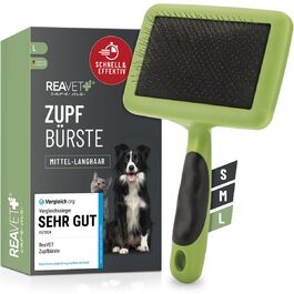 Щітка для собак та котів ReaVET: видаляє підшерсток, ковтуни та розплутує шерсть. Великі породи. (L)