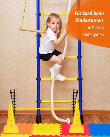 Кільцеподібна перешкода Sportikel24 для аджиліті з жердиною 100 см – для собак, коней та дітей