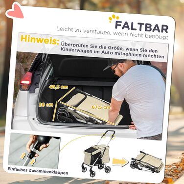 PawHut Будка-переноска для собак та котів, легка алюмінієва, складна, з подушкою, сіткою, дверима та кошиком для зберігання (Хакі)