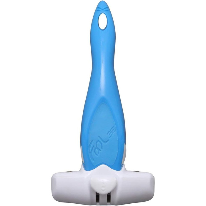 Гребінець Iris Ohyama FoOlee Easee для чутливої шкіри та шерсті тварин, розмір M, синій, пристрій для видалення шерсті, щітка для тварин