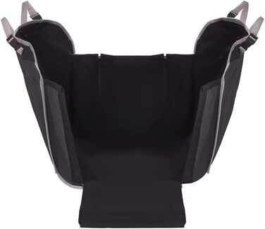 Накидка на сидіння автомобіля для собак - чорна, водовідштовхувальна, антиковзаюча, захист від бруду та подряпин, для собак середніх та маленьких порід, цуценят