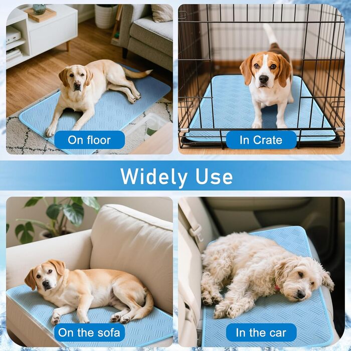 Килимок для собак Dicke, неслизький, для авто, внутрішнє та зовнішнє використання, 61 x 45,7 см