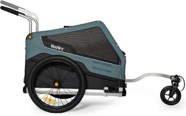 Причіп для тварин Burley Bark Ranger, чорний/синій, універсальний розмір