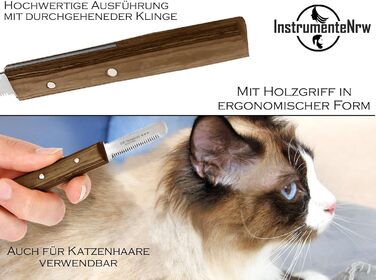 Набір триммерів для собак та котів: 4 частини, щітка, ножиці, тример для підшерстка, високоякісна сталь, для довгої та короткої шерсті