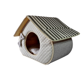 Будиночок-ліжечко SjestaPupila для собак та котів, розмір M (35x32 см)