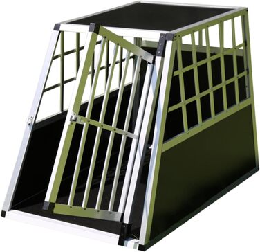 Транспортна переноска для собак San Marco Auto-Transportbox з алюмінію, для середніх та великих собак