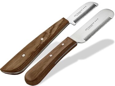 Набір для грумінгу собак та котів: триммер, гребінець, ножиці. З тонкими та грубими зубцями, нержавіюча сталь