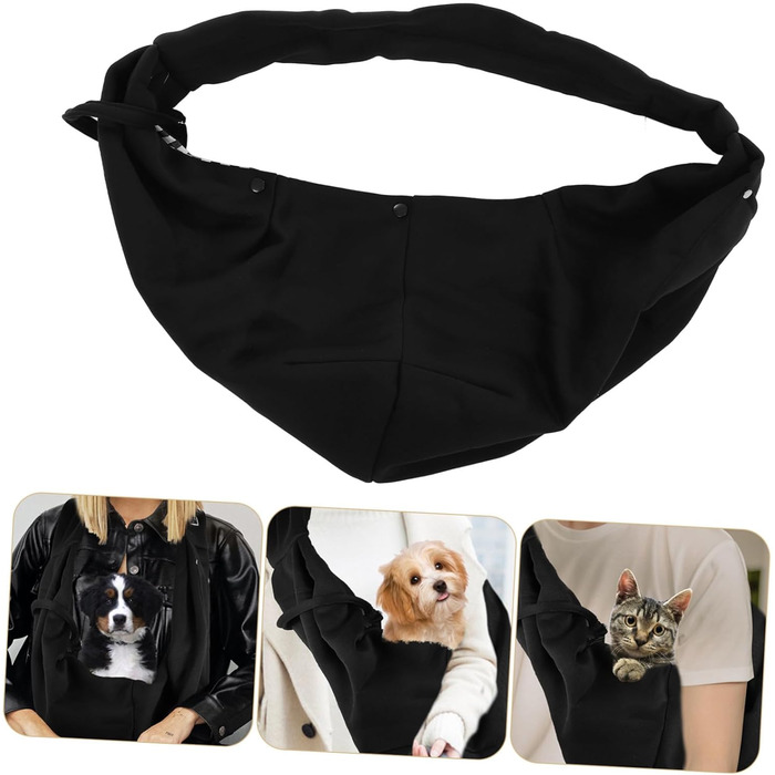 Транспортувальна сумка для собак та котів LIOOBO – переноска для тварин з поліестеру, легка, з отвором для голови, для прогулянок та до ветеринара