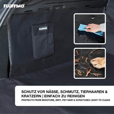 Захист для багажника автомобіля від собак: вологостійкий, стійкий до подряпин, легко миється. Килимок для собак у багажник авто.