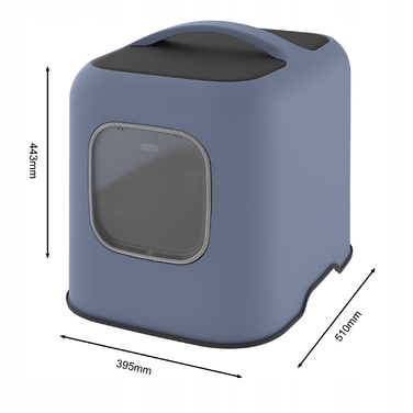 Закритий контейнер Rotho 51 см x 39,5 см x 44,3 см