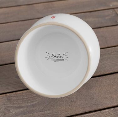 Підвищений годівниця для котів з порцеляни, антизворотний клапан, для вологого та сухого корму, безпечна та безстресова