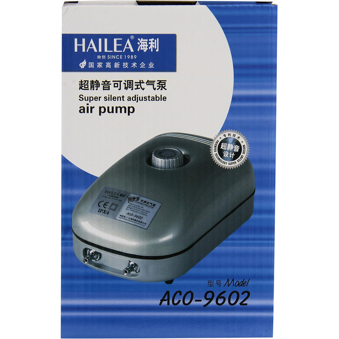 Компресор Hailea SC149 Aco 9610, 10 л/хв, 5 Вт, сірий
